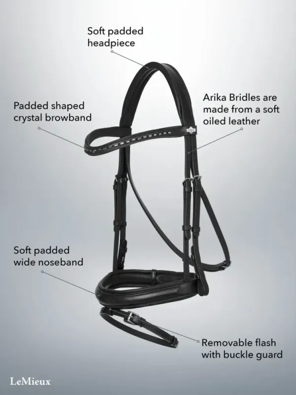 LeMieux Arika Dressage Bridle