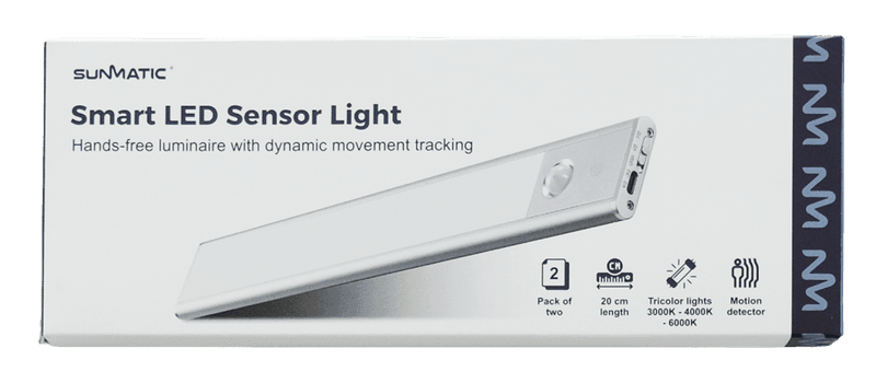 Stevneskap lampe LED med  magnet 40 cm