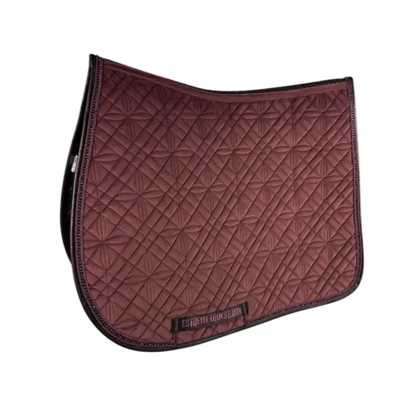 Estrelle Velvet Crystal Saddle Pad